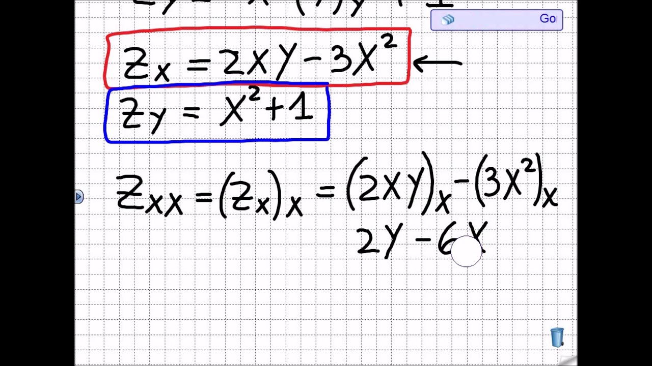 DERIVATE PARZIALI SECONDE