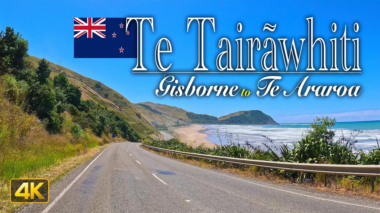 Te Tairāwhiti, New Zealand 🇳🇿 Driving from Gisborne to Te Araroa