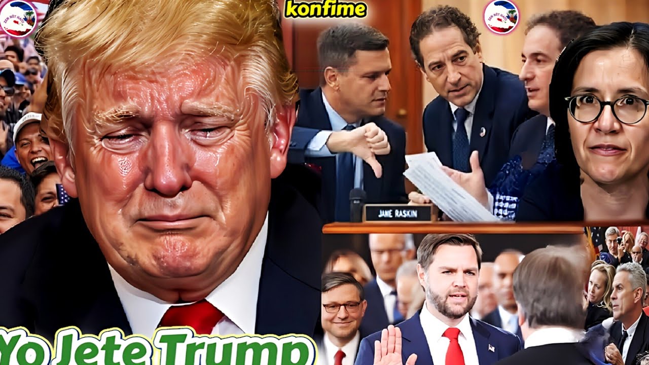 13 FEV Bouda Trump Cho..3Jij + Ana Reyes Fout li deyò yo ranplasel ? 62% Moun vote kont li se Fini