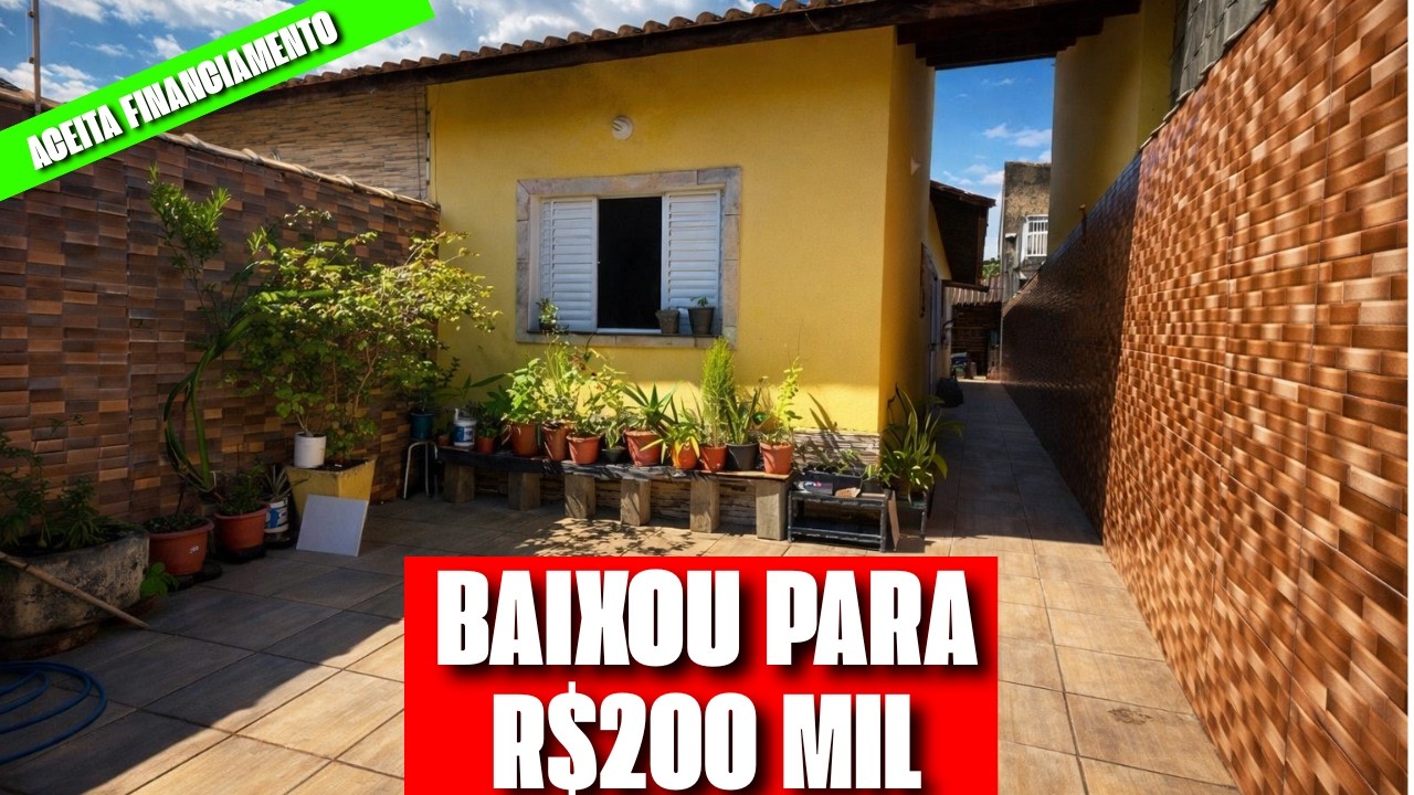 🏡 CASA LINDA NA PRAIA DE ITANHAÉM – LITORAL SUL DE SP | OPORTUNIDADE POR $200 MIL