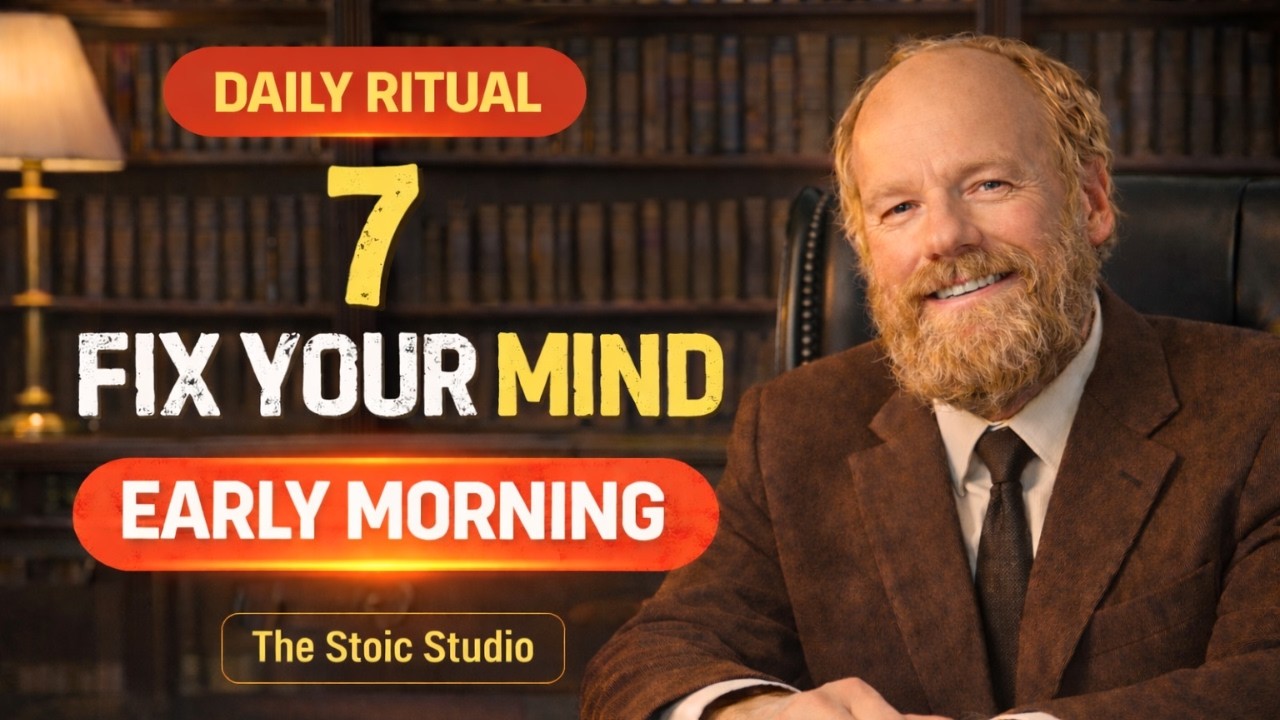 7 Life Lessons That Fixed My Mind Before Sunrise, Rewire Your Brain Every Morning | The Stoic Studio