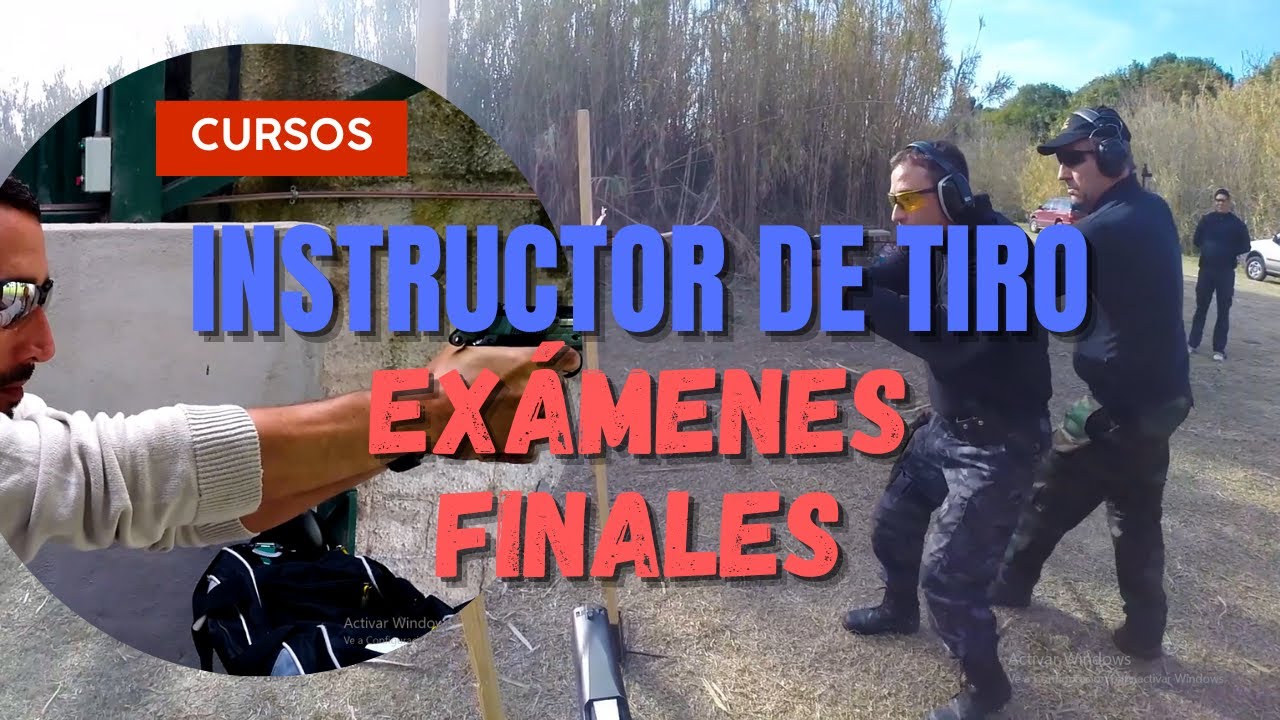 Curso Instructor de Tiro. Exámenes finales
