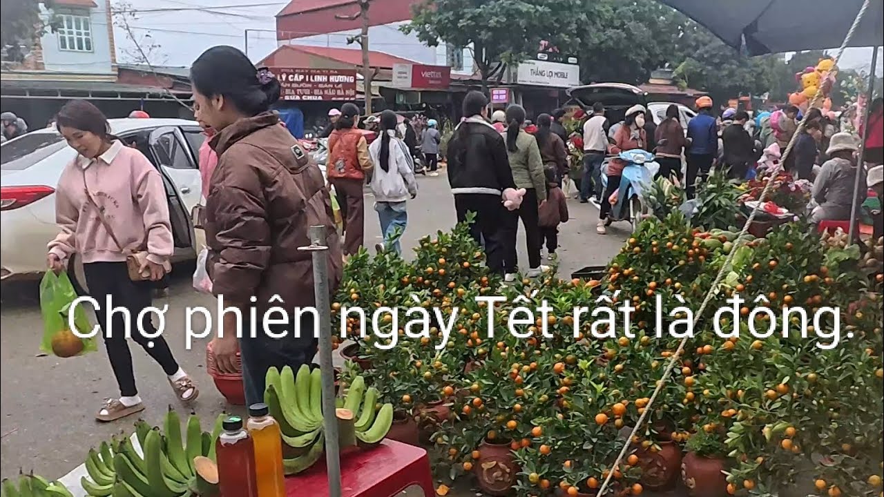 @Lyhuyentv . Đưa mấy đại ca trên bản đi chợ phiên sắm đồ Tết #lyhuyentv #amthuctaybac 