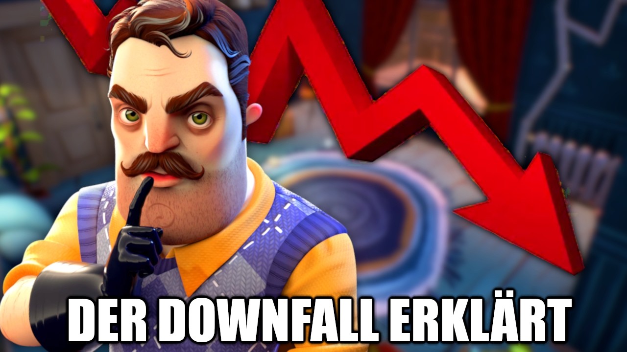 Die KOMPLETTE STORY und der DOWNFALL von HELLO NEIGHBOR Erklärt