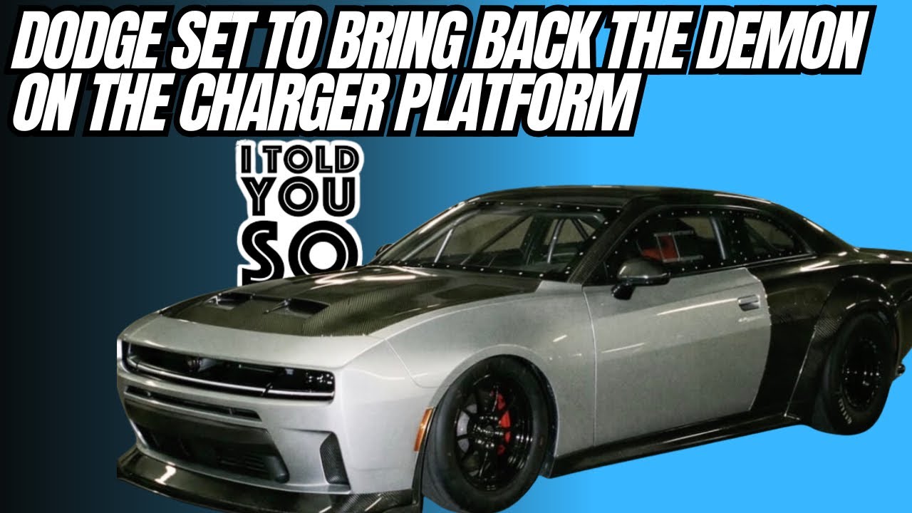 Dodge создает нового демона, я же говорил!