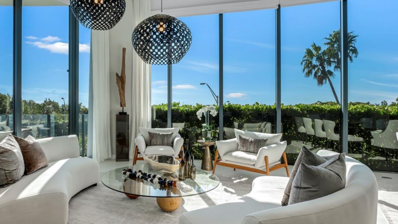 TOURING a Magnificent Corner Residence at One Park Grove in Miami w 12ft Ceilings | SERHANT. Tour