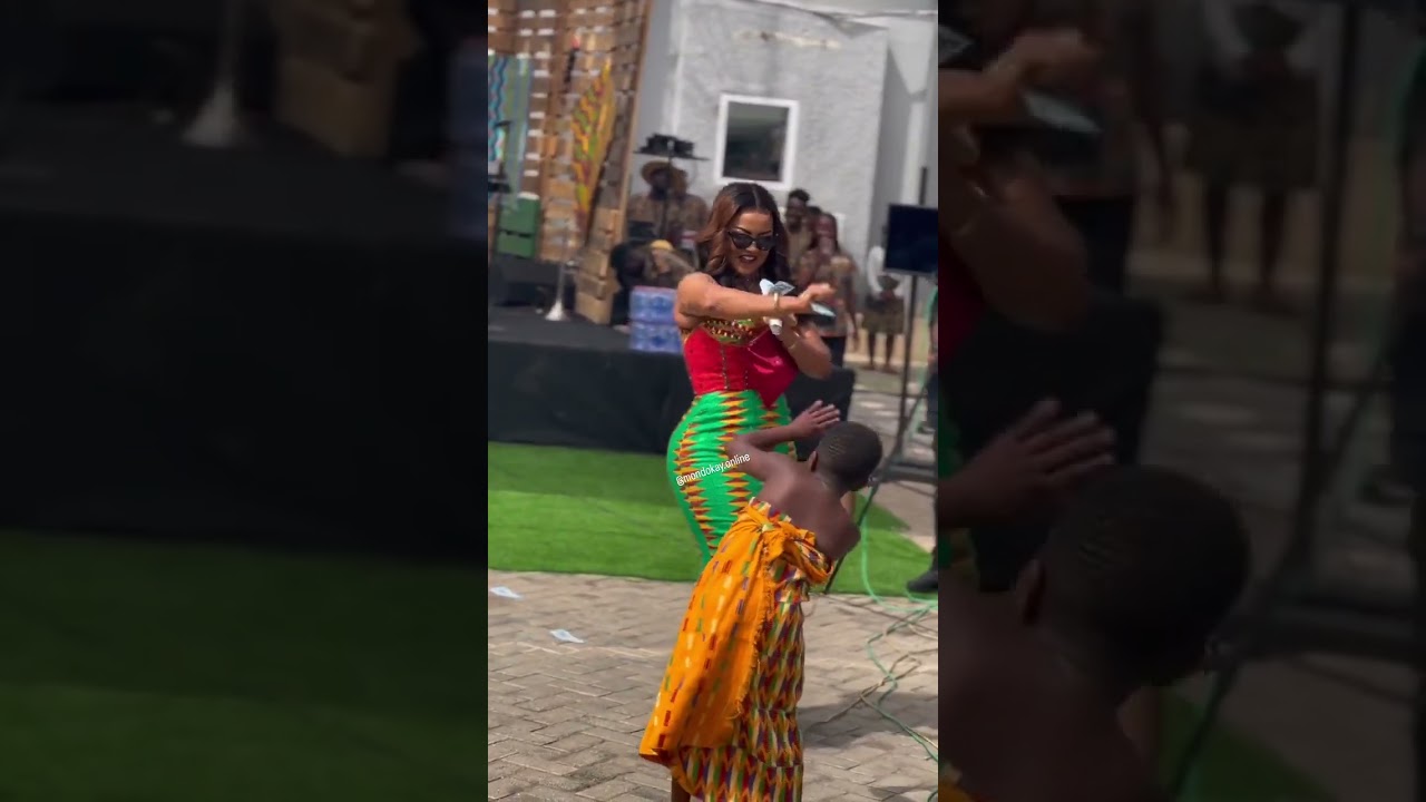 Talented Nana Ama McBrown shows off rich Ghanaian culture dance