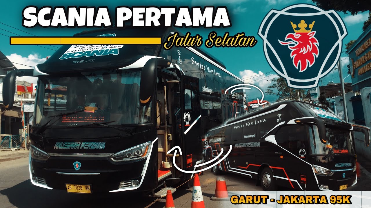 Garut - Jakarta Naik Bus Premium ⁉️