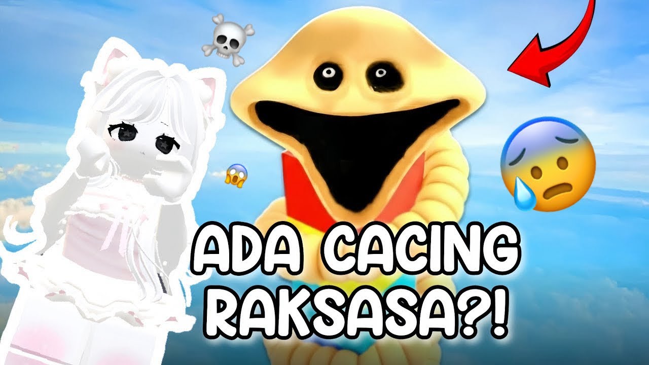 KITA HARUS KABUR DARI TOWER YANG ADA CACING RAKSASA NYA 🐛😱!!! || ROBLOX INDONESIA 🇮🇩