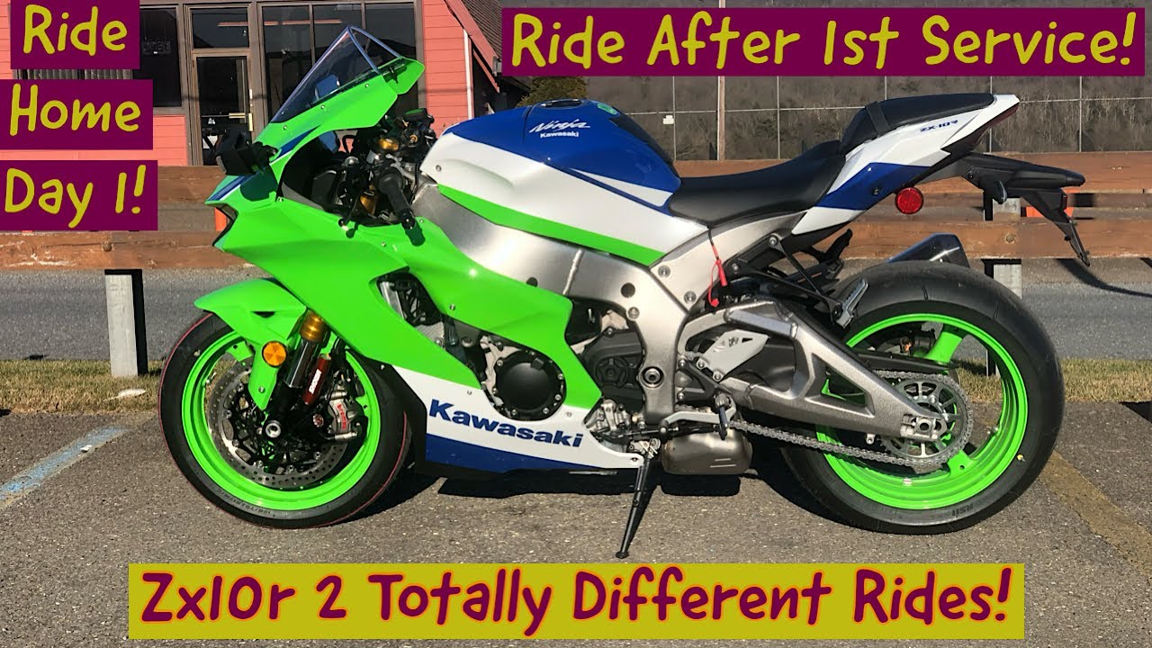2024 zx10r! 2 very different rides.