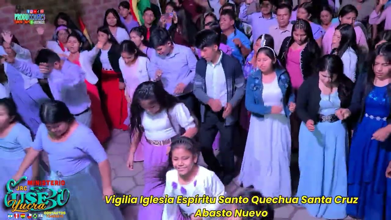 Vigilia Iglesia Espíritu Santo quechua Abasto nuevo