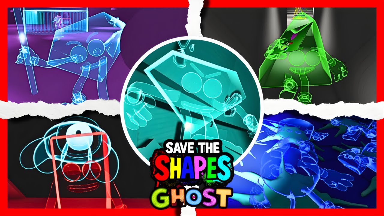 [GHOST] Save The Shapes FULL GAME Walkthrough & Ending - ROBLOX [4K60FPS]