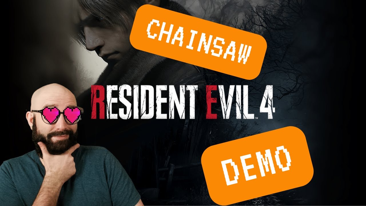 LEON is now JOHN WICK!? | Resident Evil 4 Chainsaw Demo