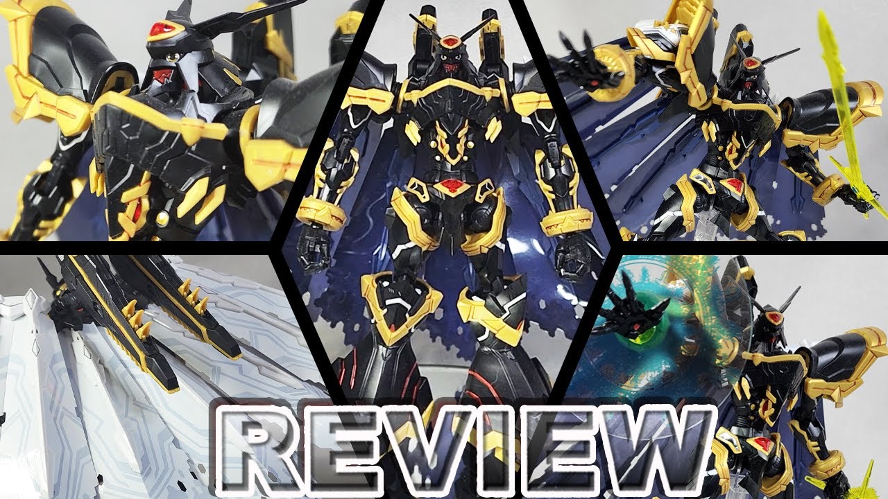 Digimon Figure-rise Standard Amplified Alphamon Review