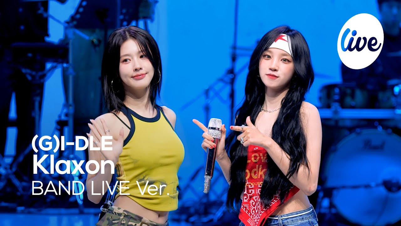 [4K] (G)I-DLE - “Klaxon” Band LIVE Concert [it's Live] шоу живой музыки
