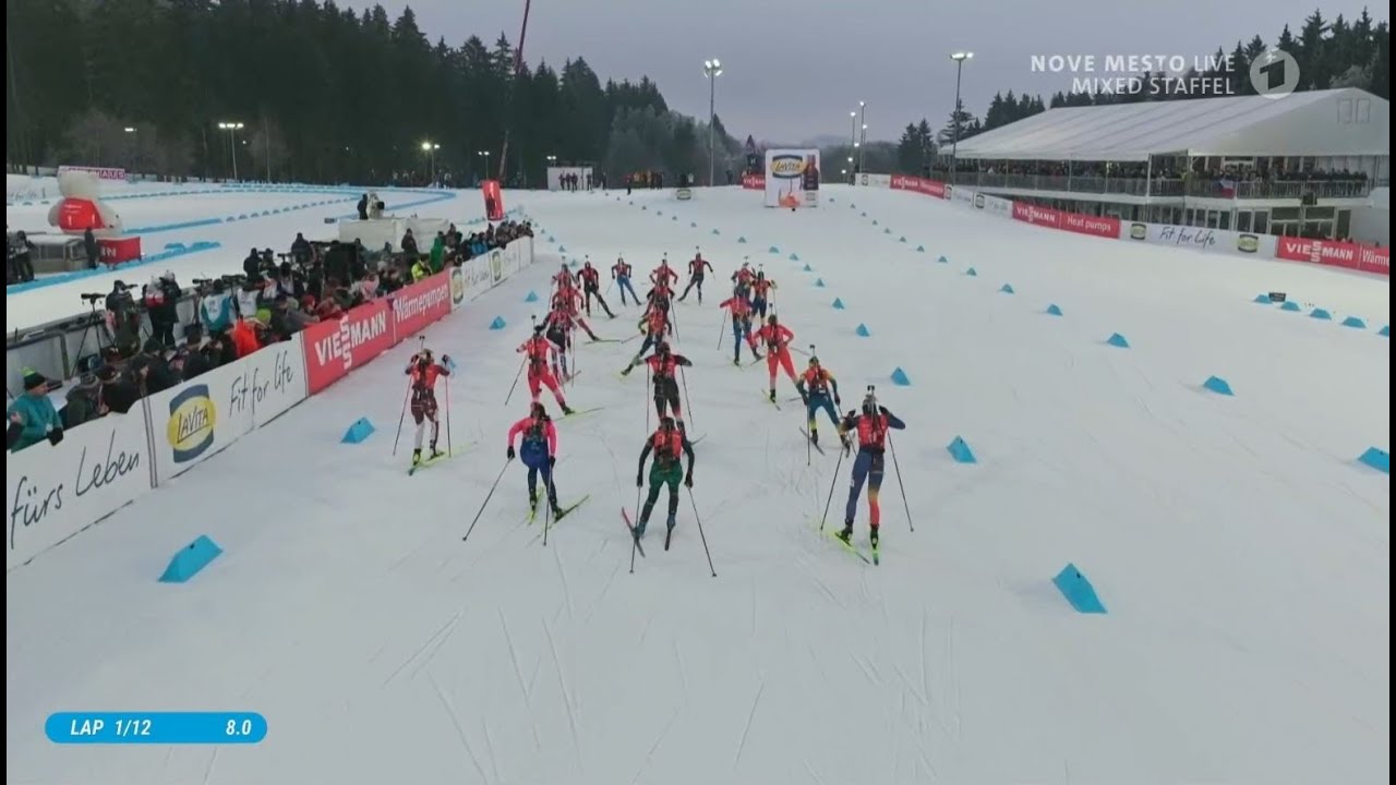 Biathlon Season 25/26 - Mixed Relay - Nové Město na Moravě (CZE)