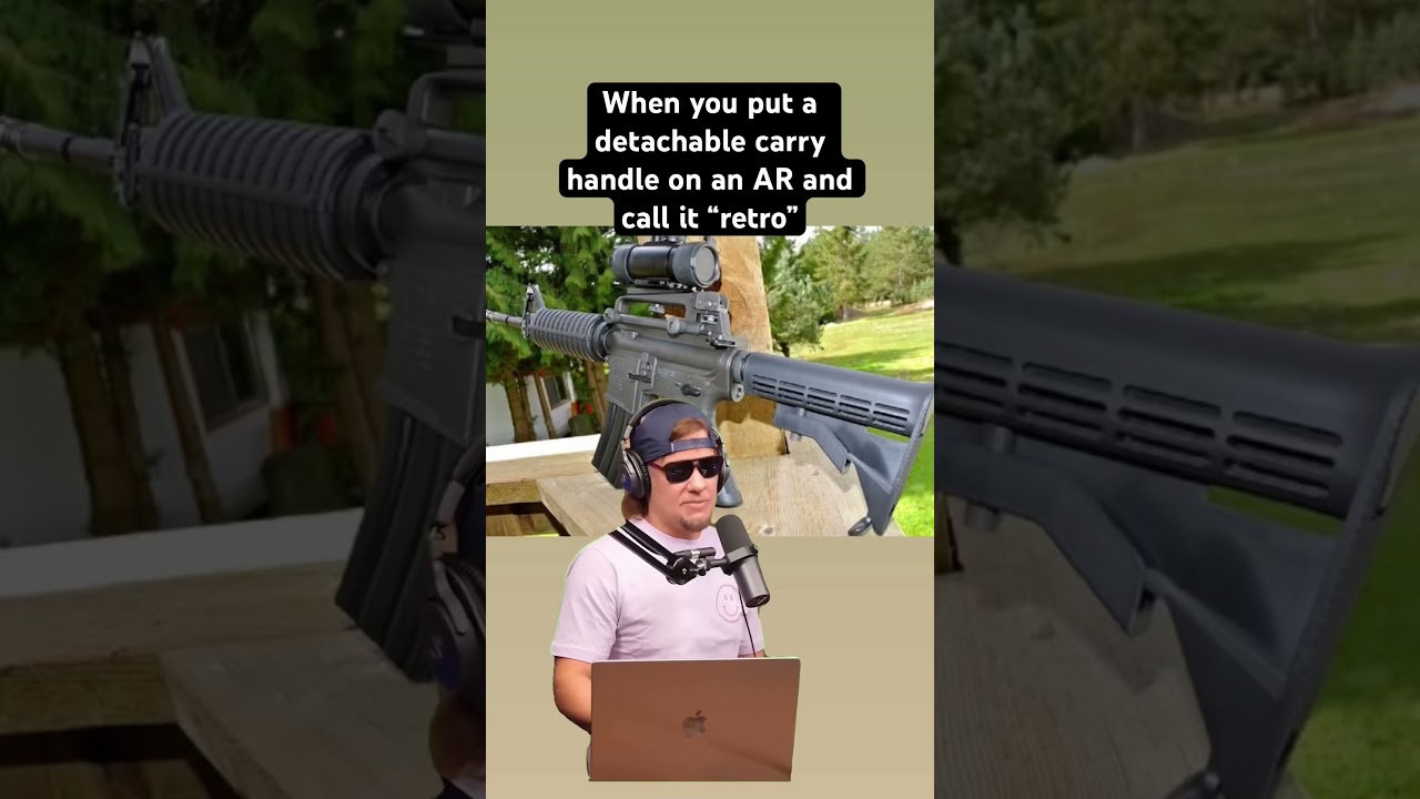 Ребята, GWOT теперь ретро? #ar15 #gun #ytshort #car15