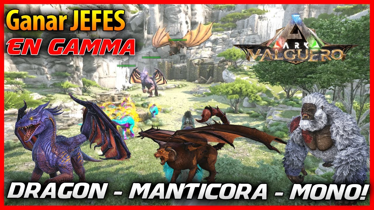 CÓMO HACER los JEFES de VALGUERO en GAMMA | ARK sin MODS