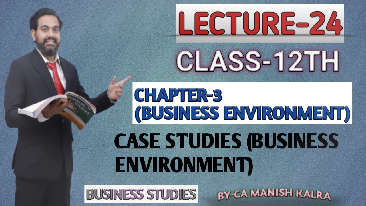 Chapter-3 | Case Studies | Business Environment | Class-12 Business Studies