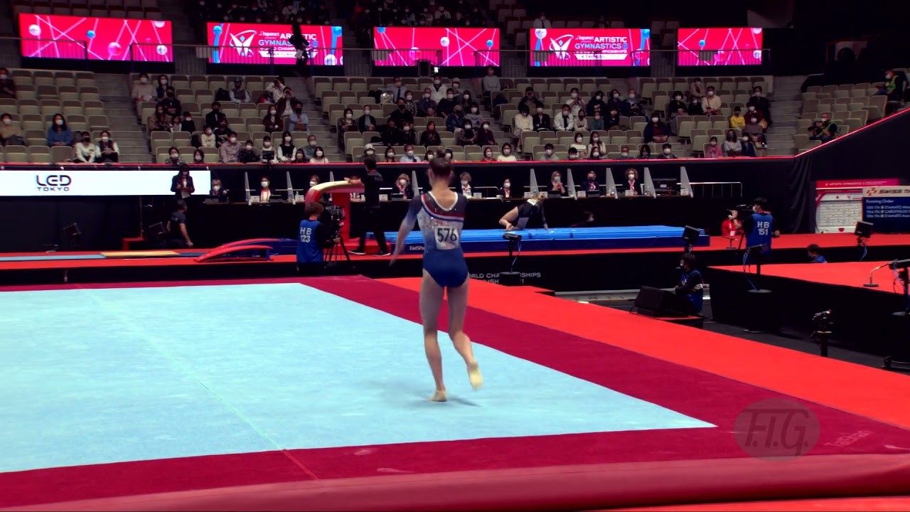 VISSER Naomi (NED) - 2021 Artistic Worlds, Kitakyushu (JPN) - Qualifications Floor Exercise