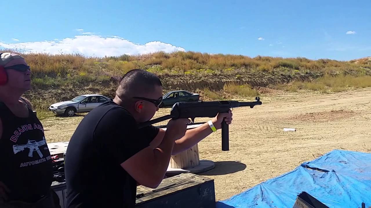 DragonMan's Machine Gun Shoot - 2015 - MP40