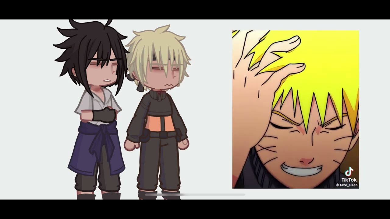 Naruto and Sasuke react to sasunaru/narusasu (gacha life 2) 🍜🌸🍅