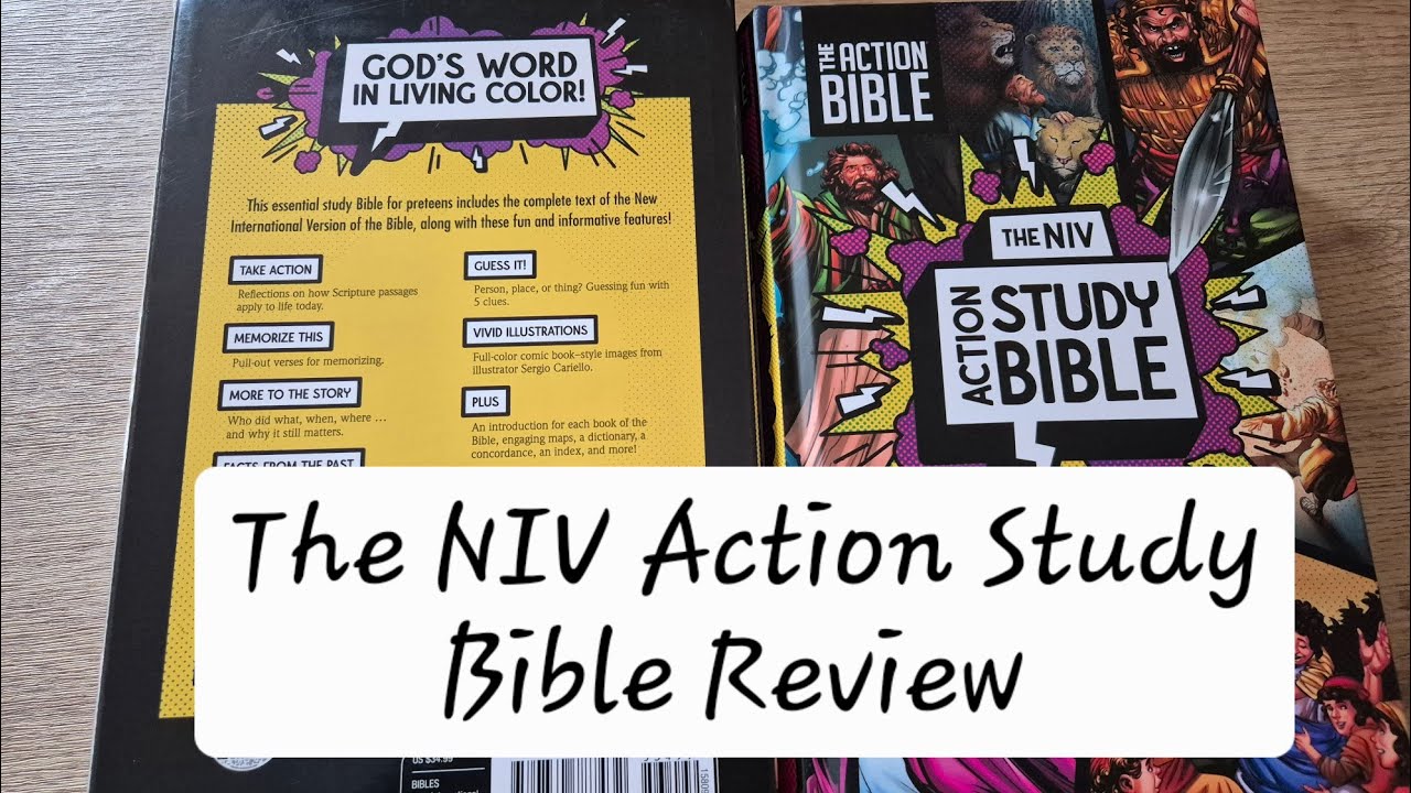 The NIV Action Study Bible Review  #biblereview #bible #scripture #nivbible #actionbible