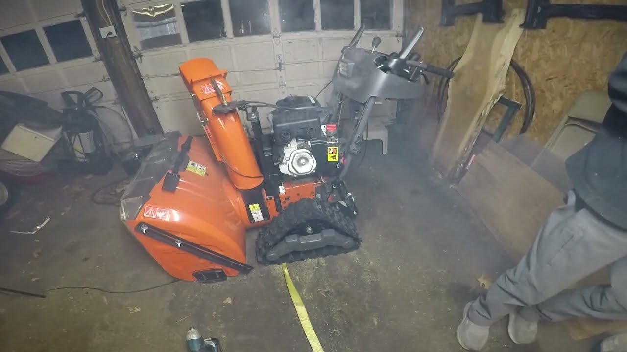 Husqvarna snowblower won't start. Let´s find out why and fix it.