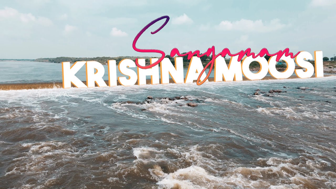 Krishna - Moosi Sangamam Drone View (4K POV) l Anil Joseph Films