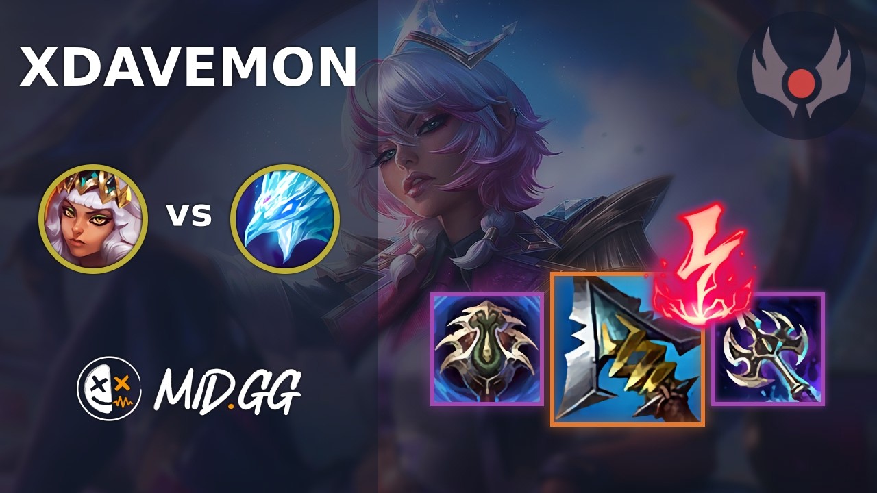 MID.GG: [ xDavemon ] Qiyana MID vs Anivia | NA GRANDMASTER | LOL Season 2026