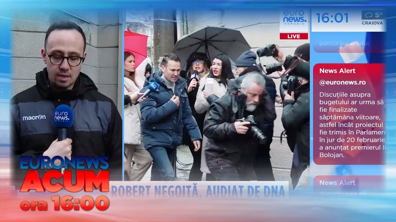 Știrile Euronews România - de la ora 16:00 - 5 februarie 2026
