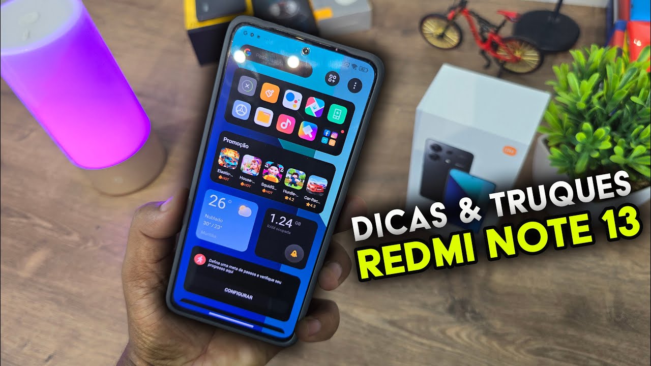 DICAS TRUQUES PARA O REDMI NOTE 13