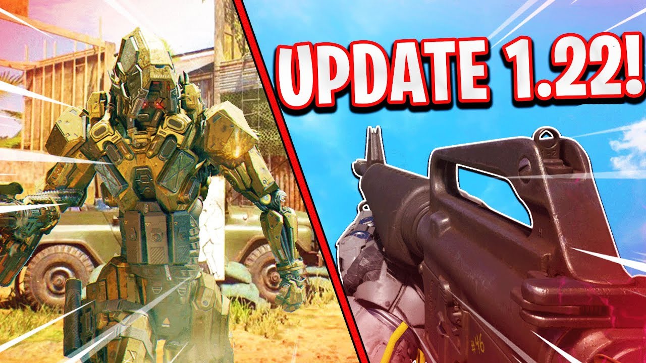 NEW 1.22 UPDATE / NEW WEAPONS AND MORE / (UPDATE 1.22)  COD BO4