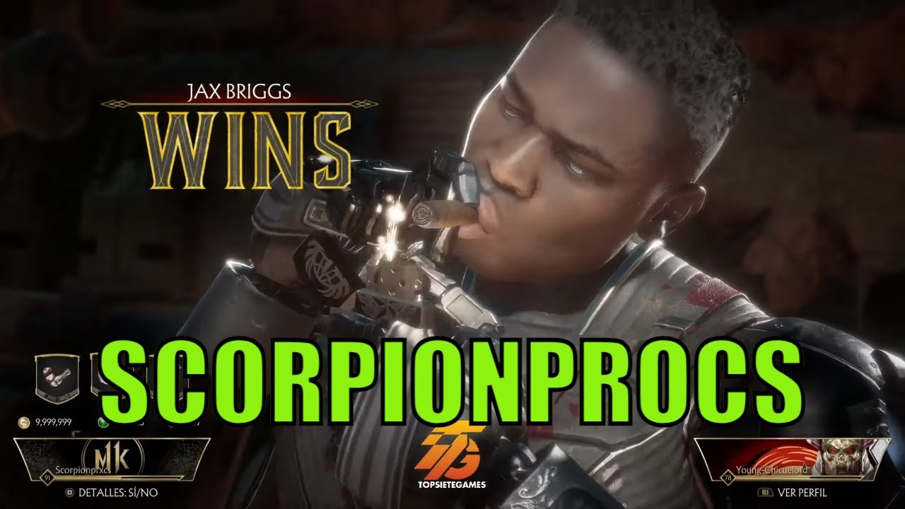 SCORPIONPROCS JAX VS SHAO KAHN (CHICUELO) - 【Mortal Kombat 11】