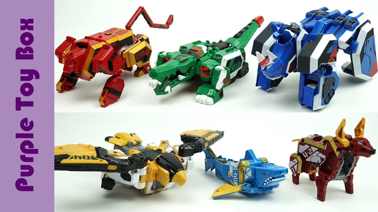 Beast Guardian Animal Transformers And Combination Robot 지오메카 비스트 가디언 장난감