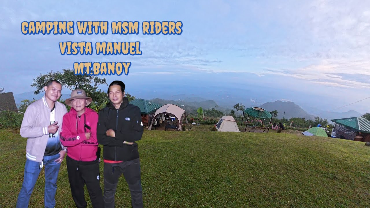 Camping with MsM riders at Mt Banoy Batangas..