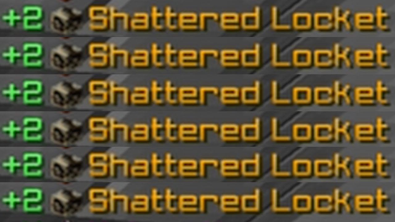 2 shattered lockets from a single vanguard (rng carried)