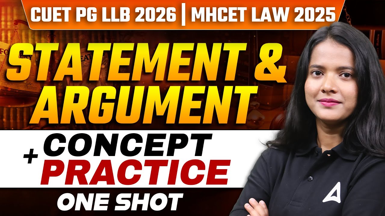 Logical Reasoning Statement and Argument | MHCET Law 2025 & CUET PG LLB 2026 | Logical Reasoning