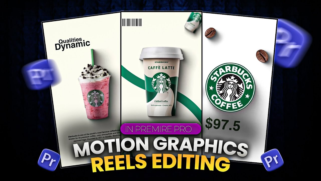 Editing Motion Graphics Reels in Premiere Pro – Easy & Creative Reels