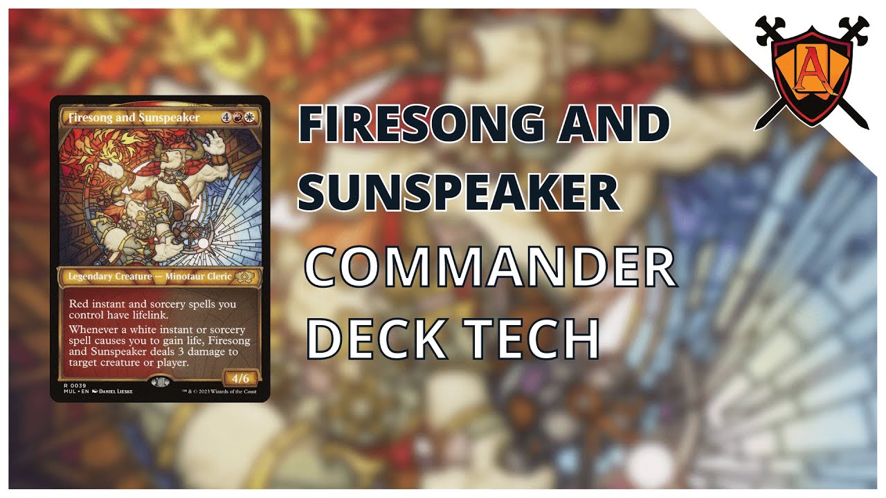 Firesong and Sunspeaker INSANE LIFEGAIN | EDH Deck Tech