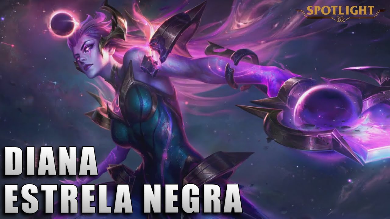 Diana Estrela Negra - League of Legends (COMPLETO)