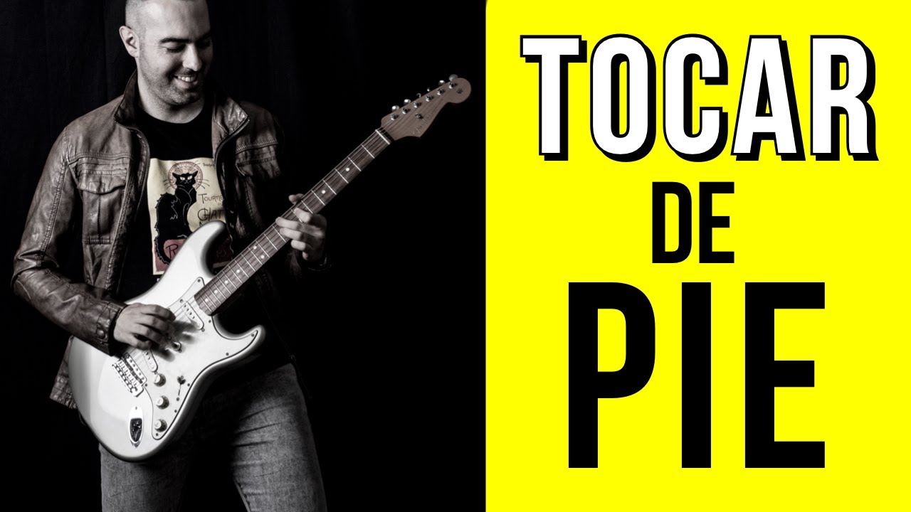 Cómo tocar la Guitarra de Pie / Parado 👍 ¡FUNCIONA!