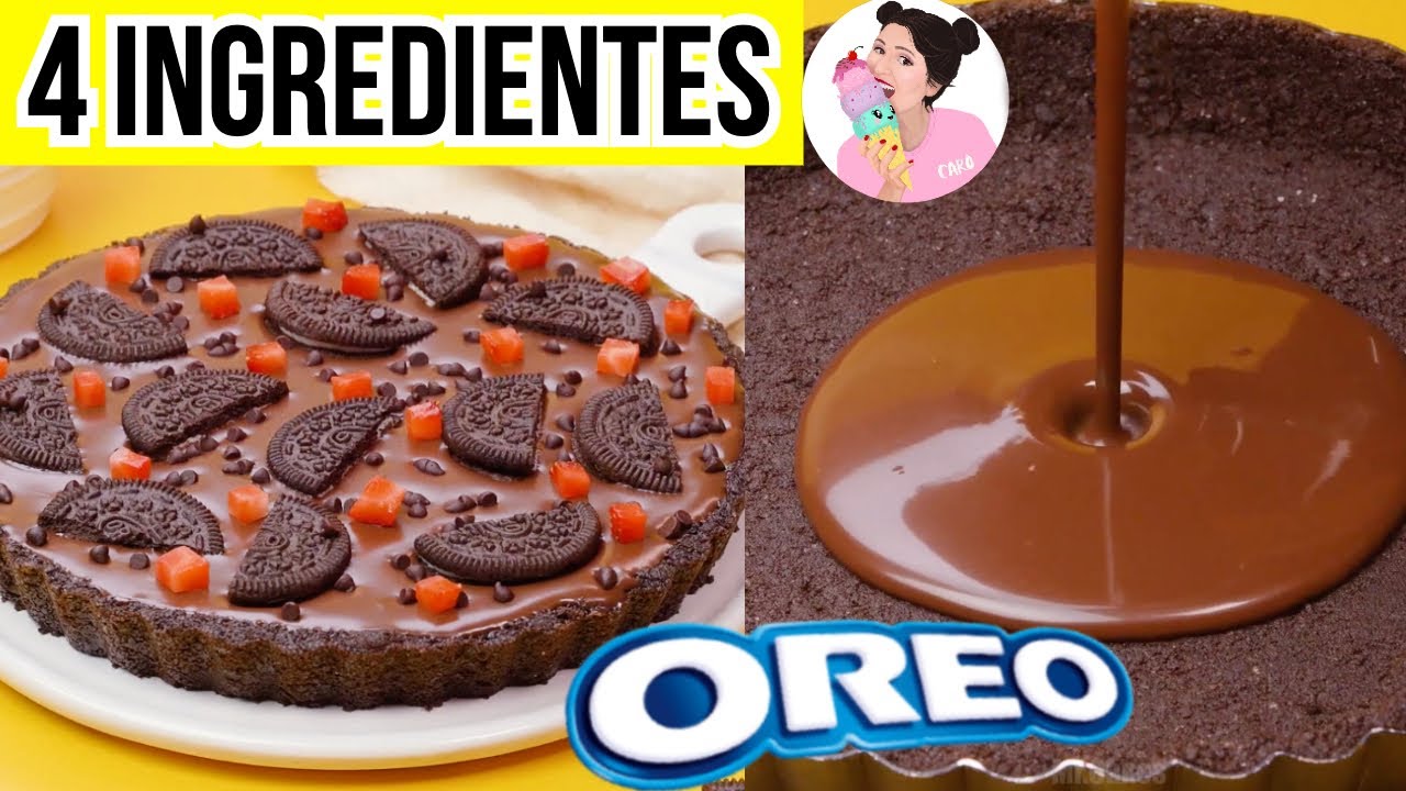 Tarta de OREO con 4 INGREDIENTES: DESMINTIENDO A MR CAKES - Caro Trippar