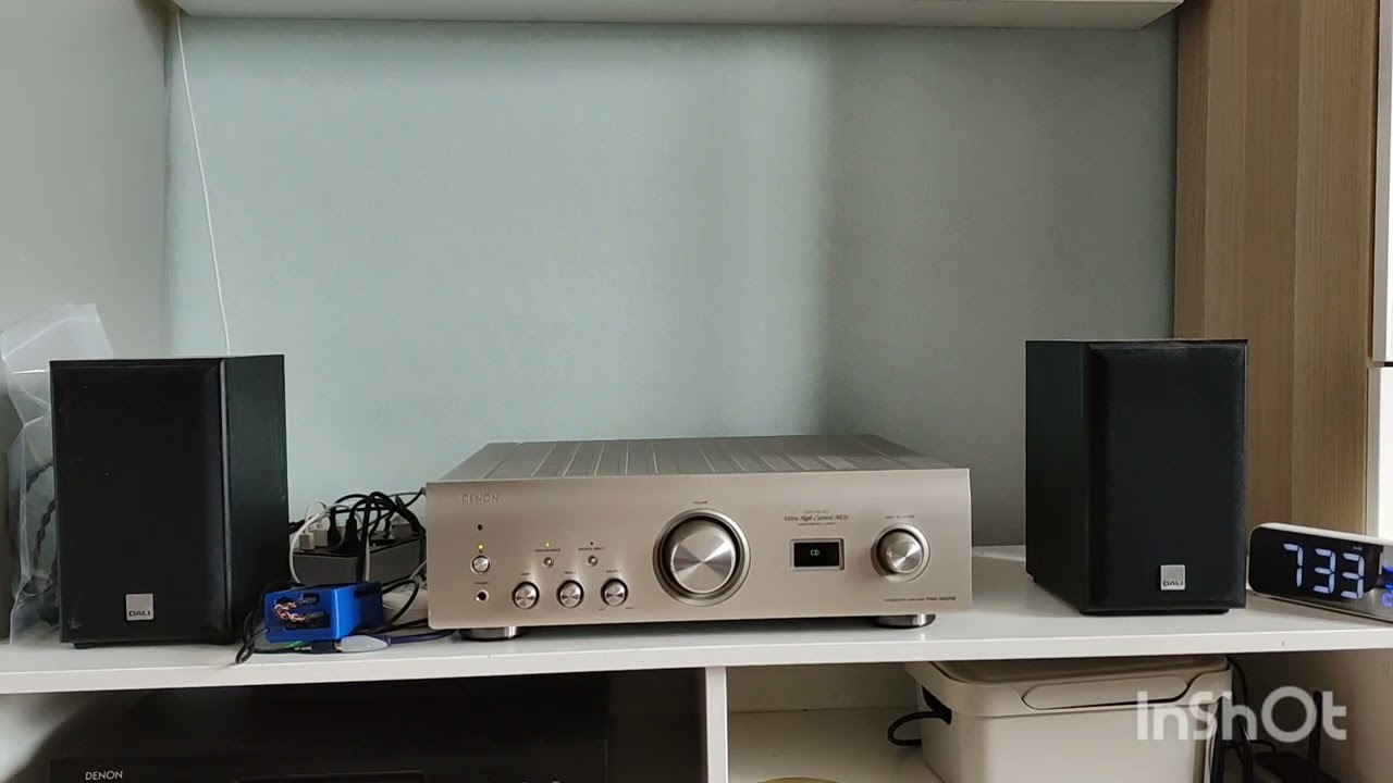 denon pma-1600ne+dali spector 1+ chord mojo2