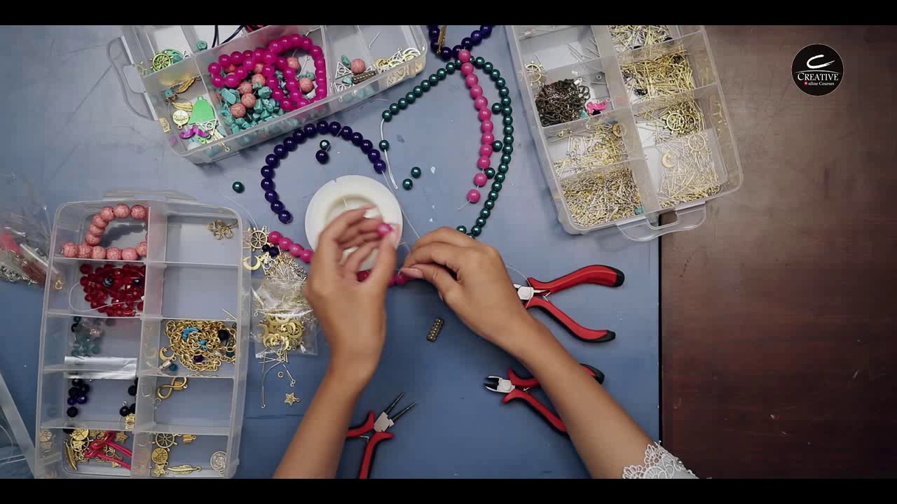 دورة الاكسسوارت Handmade accessories - المحاضرة الثانية