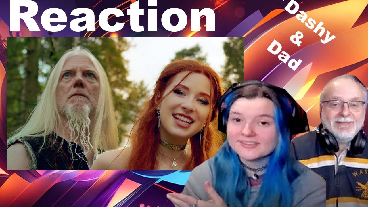 Dad&Daughter FIRST REACTION: Patty Gurdy - I Am With You feat. Marko Hietala