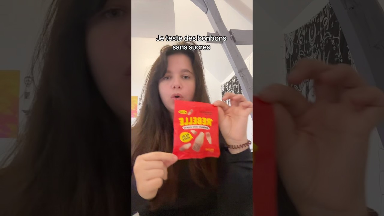 Je teste des bonbon sans sucres 🍭 