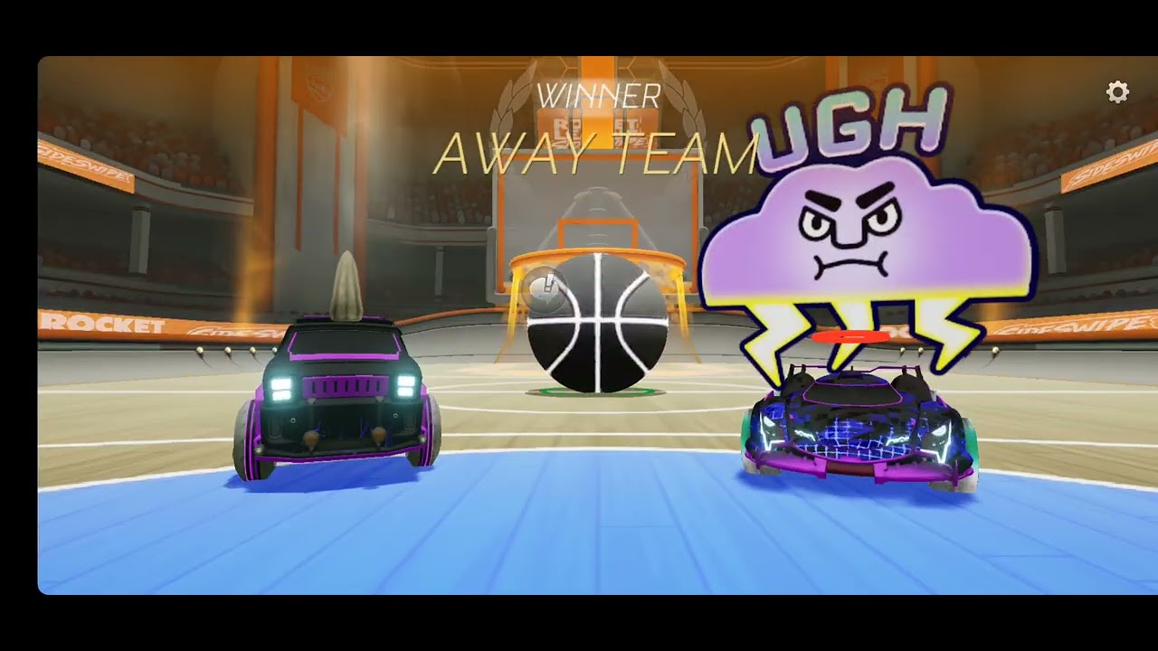 Ngl. Hoops...you got it. #rocketleaguesideswipe on mobile.