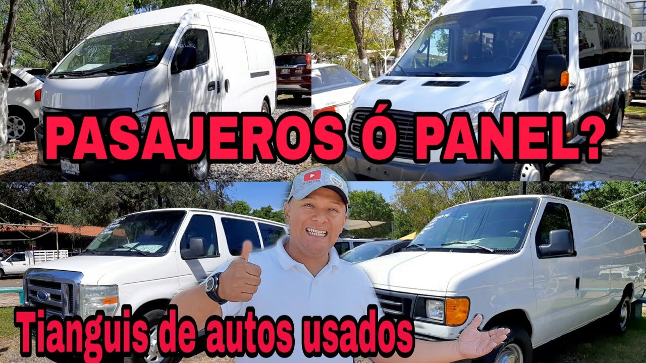 camionetas van pasajeros y panel Ford Nissan toyota Renault  Peugeot  cual elegir tianguis de autos