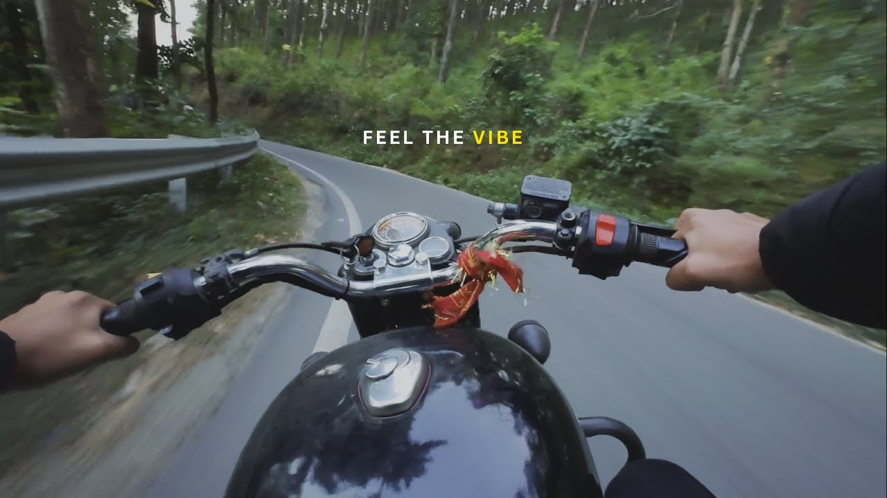 Bullet Ride POV | Cinematic + Raw ASMR Engine Sound | Dehradun Nature